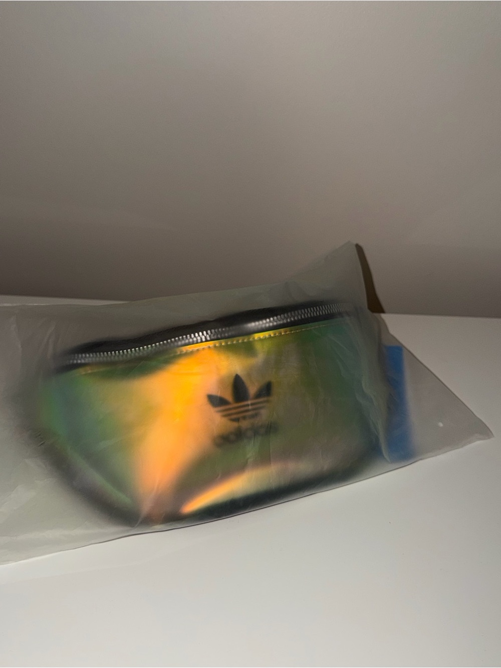 Adidas Iridescent Trefoil Fanny Pack